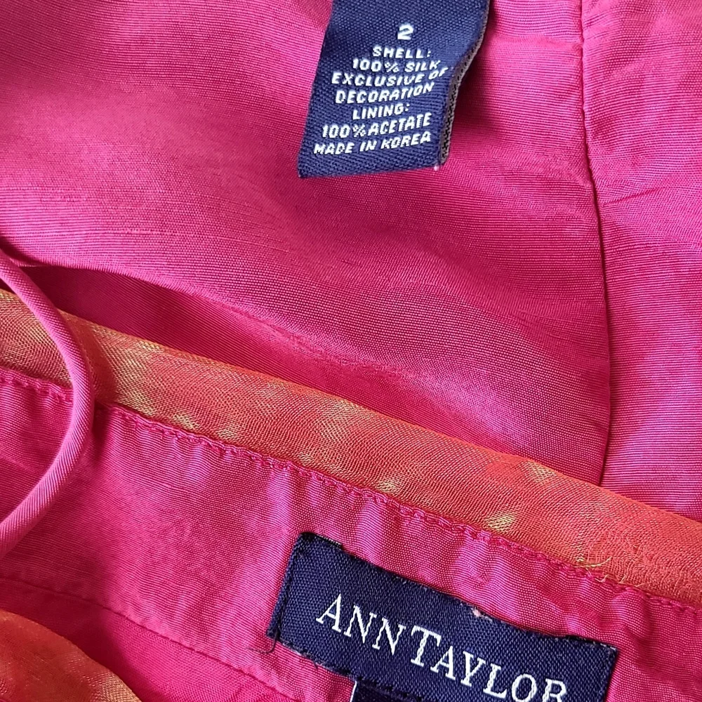 Ann Taylor 2 Piece Silk Outfit - Picture 5 of 6
